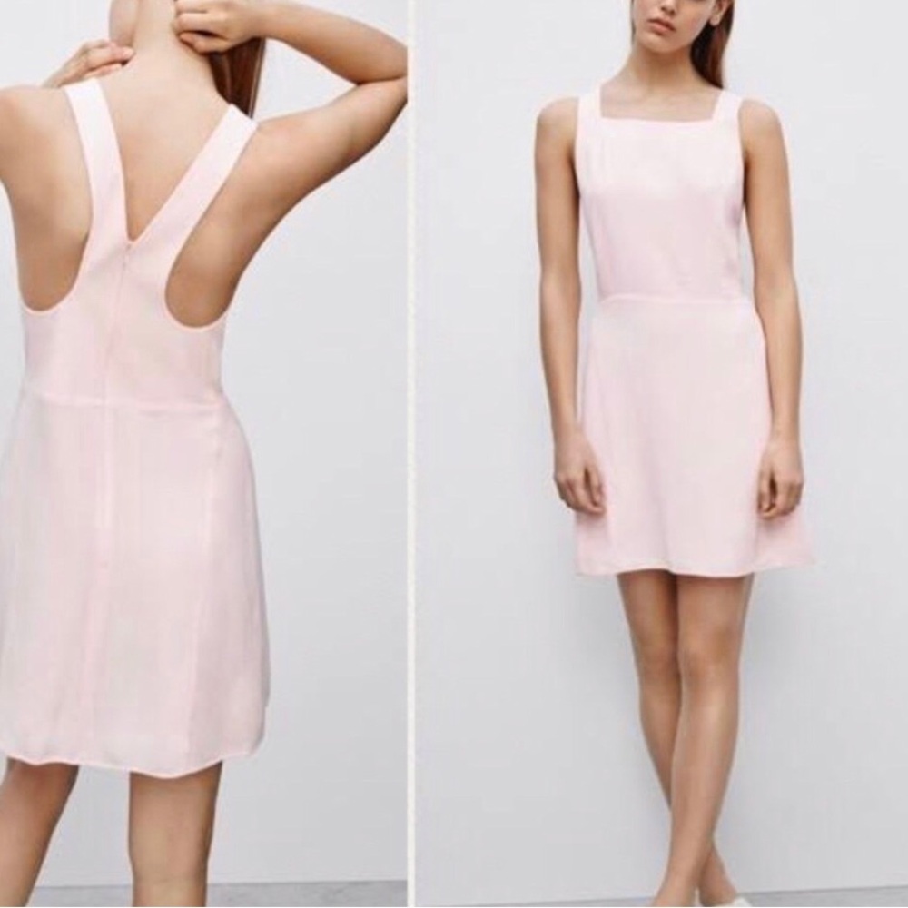 Wilfred Light Pink Mini Dress